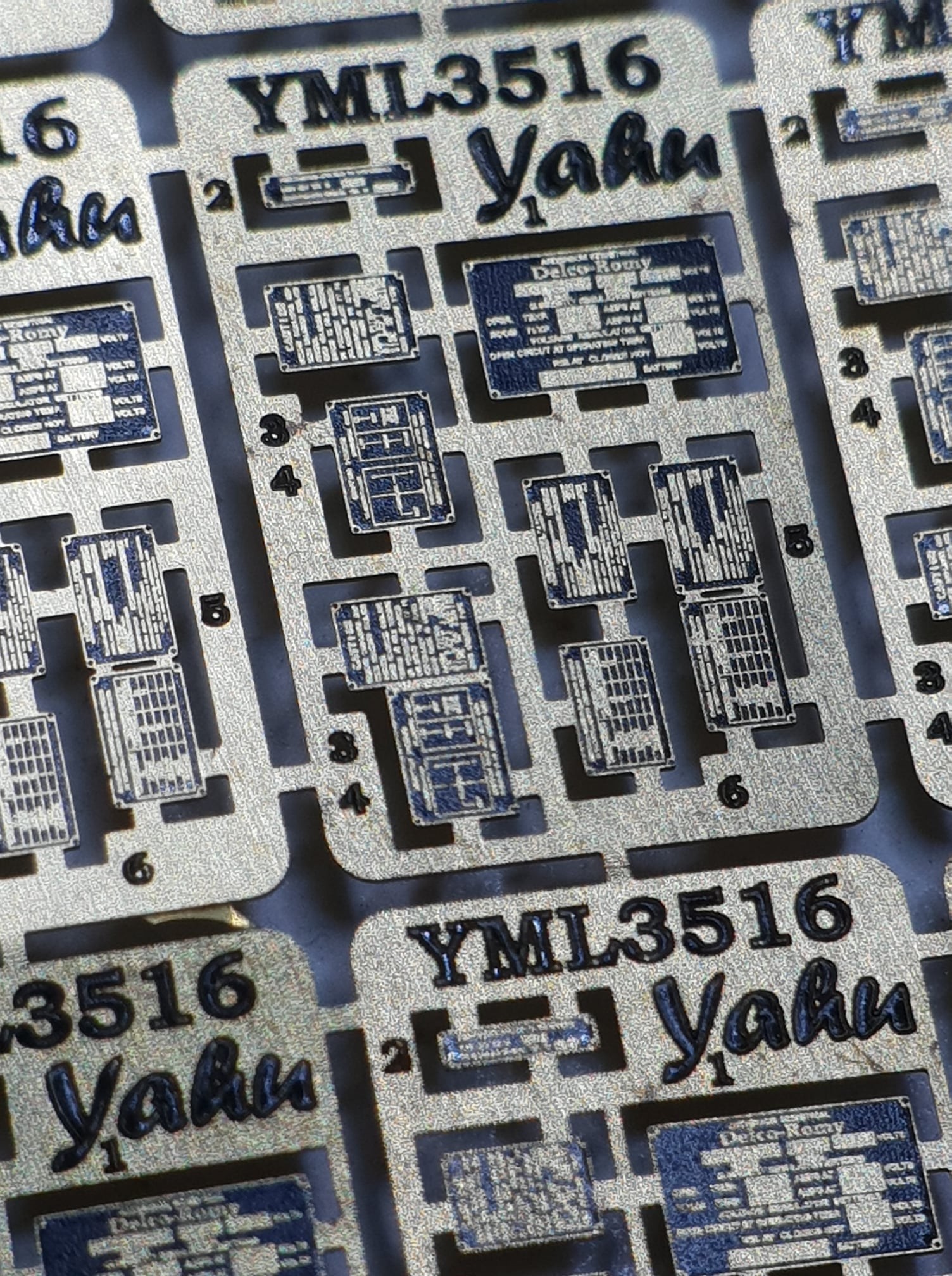 Yahu Chevrolet G506 family / G7107 Placards