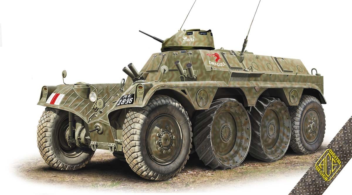 ACE 72431 Xm-706 E1 Commando Armored Car Scale Plastic Model Kit 1/72 for sale online