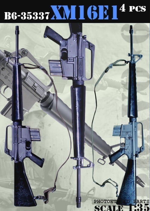 New Rifle sets ; XM16E1 & M14E2