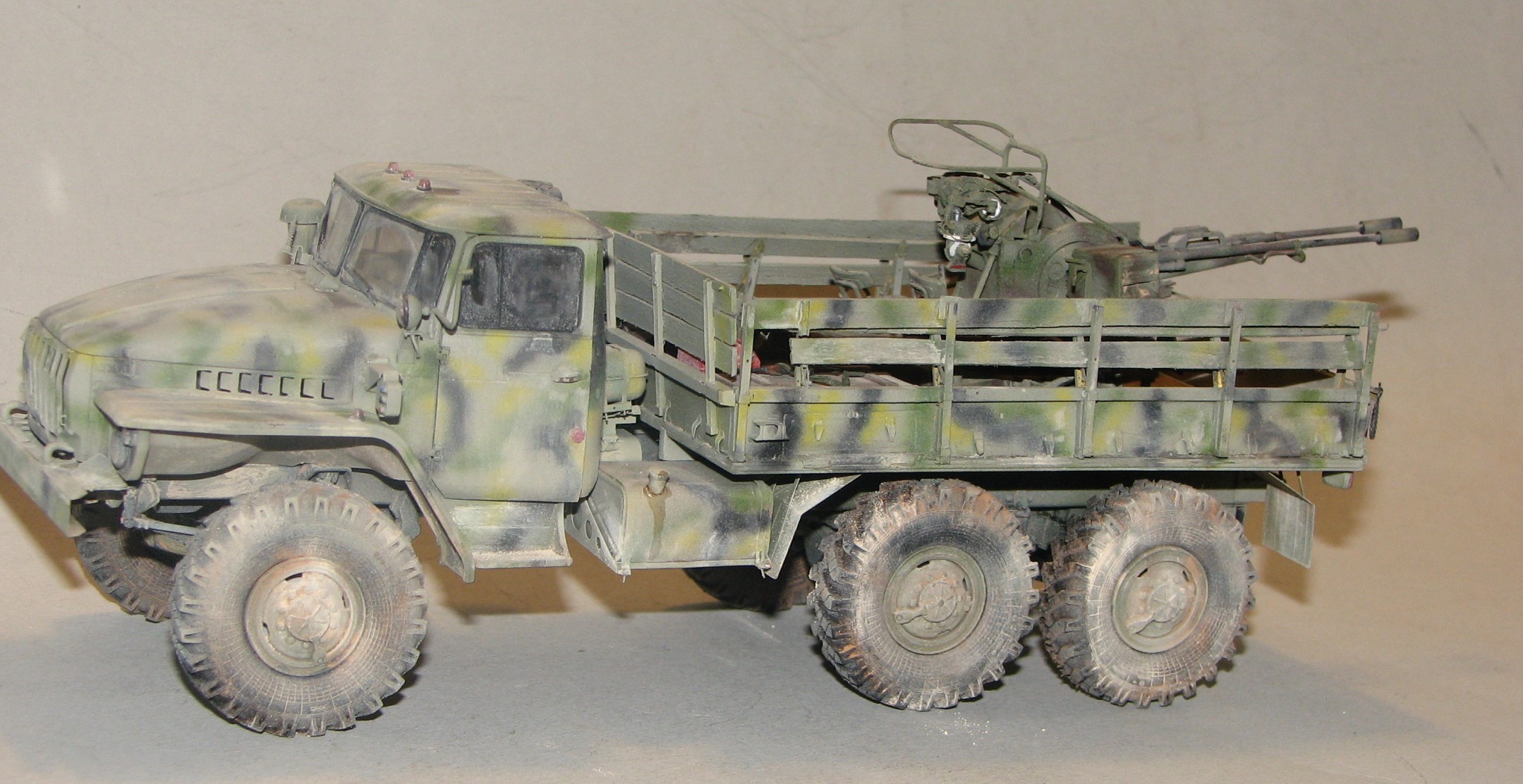 Ural 4320 with ZU-23