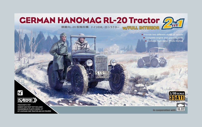 Sabre Hanomag RL-20 Tractor