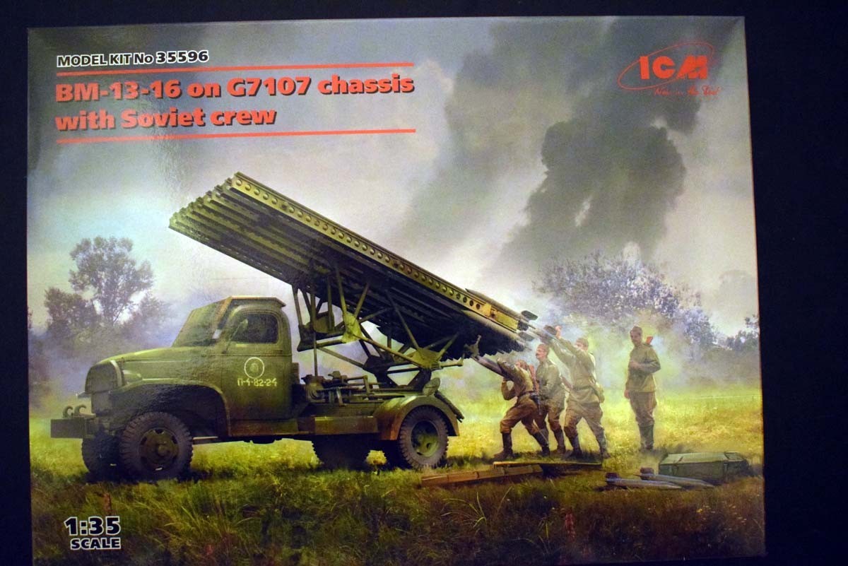 BM-13-16 on G7107 Chassis with Soviet Crew