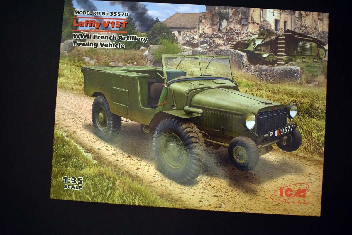 Laffly V15T WW2 French Artillery Towing Vehicle