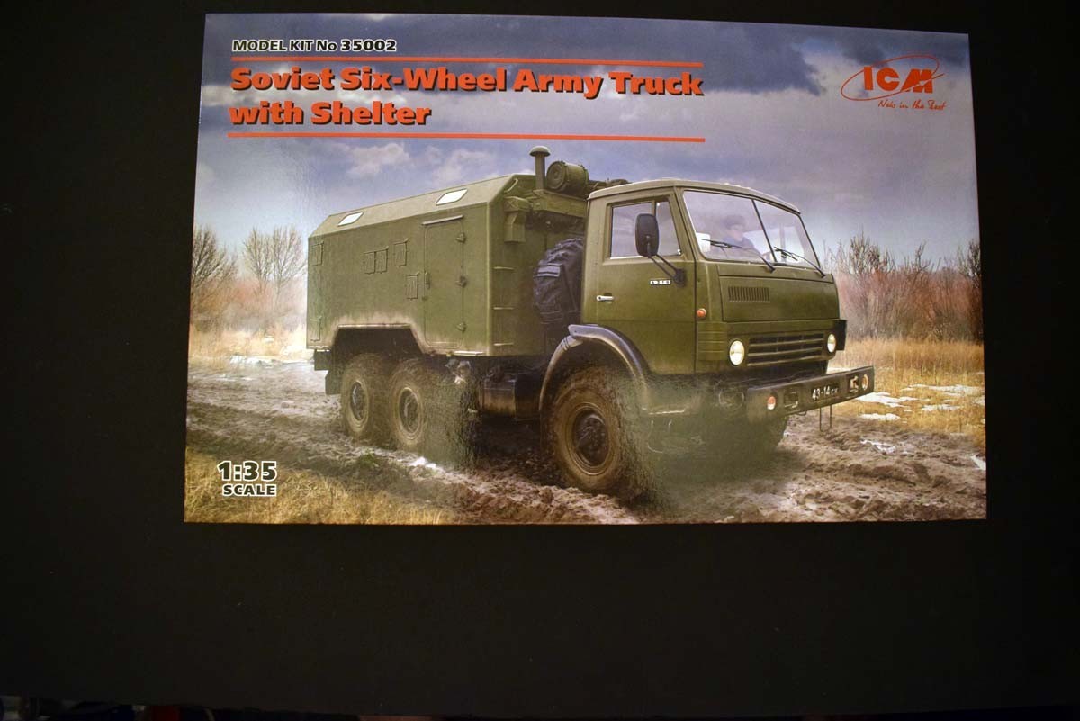 Soviet 6 Wheeled Army Truck with Shelter
