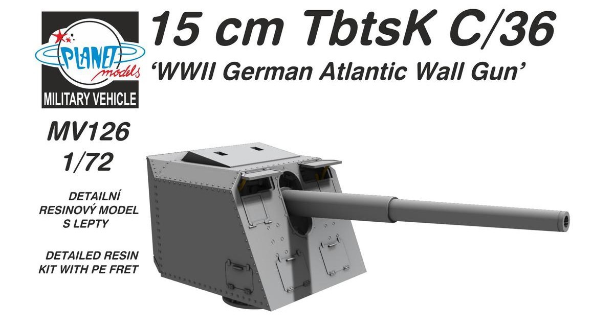 15 cm TbtsK C/36 ‘WWII German Atlantic Wall Gun’
