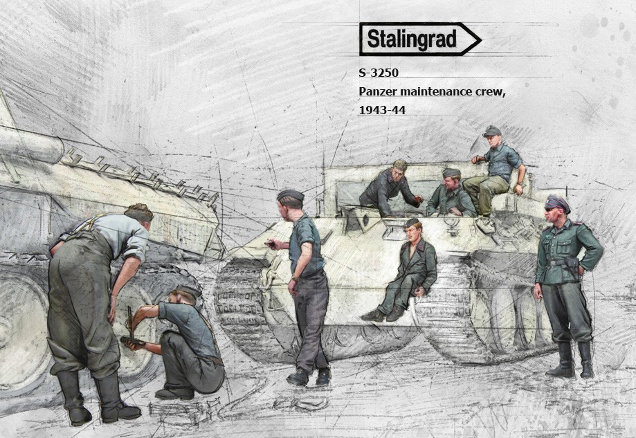 Panzer Maintenance Crew from Stalingrad