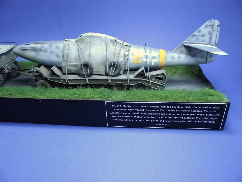 M19 Diamond T tank transporter with ME262 'Inspirations' by Ian Miller