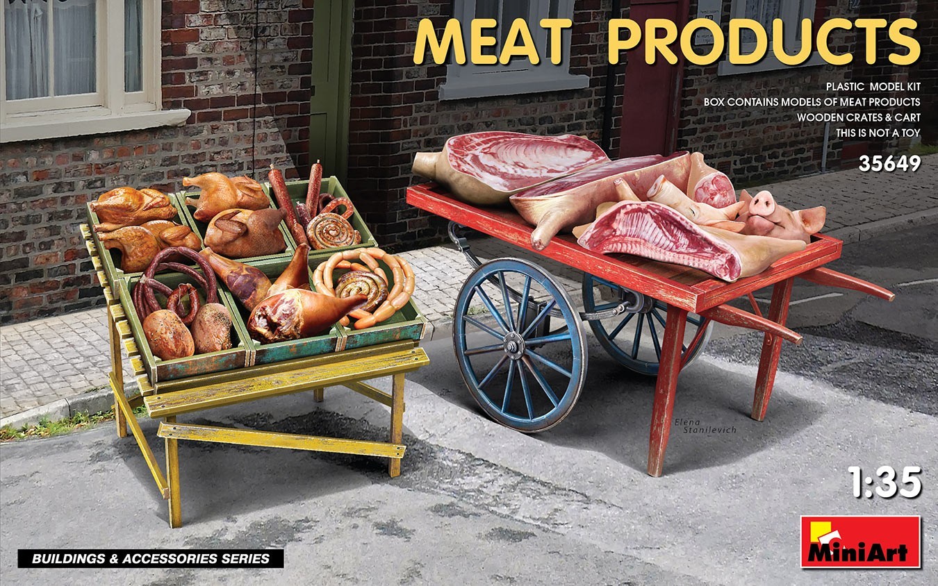 MiniArt #35649 Meat Products