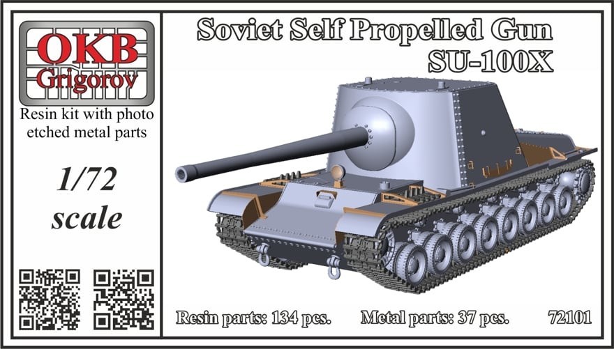 OKB Grigorov: Soviet SU-100X