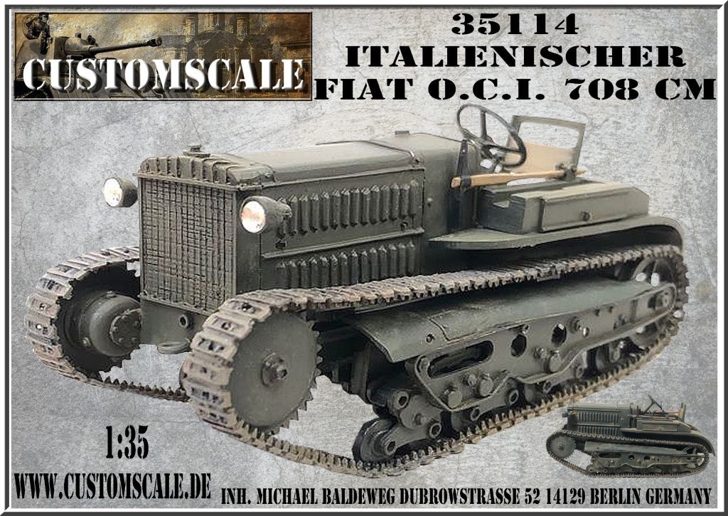 Custom-Scale: Italian Artillery Tractor