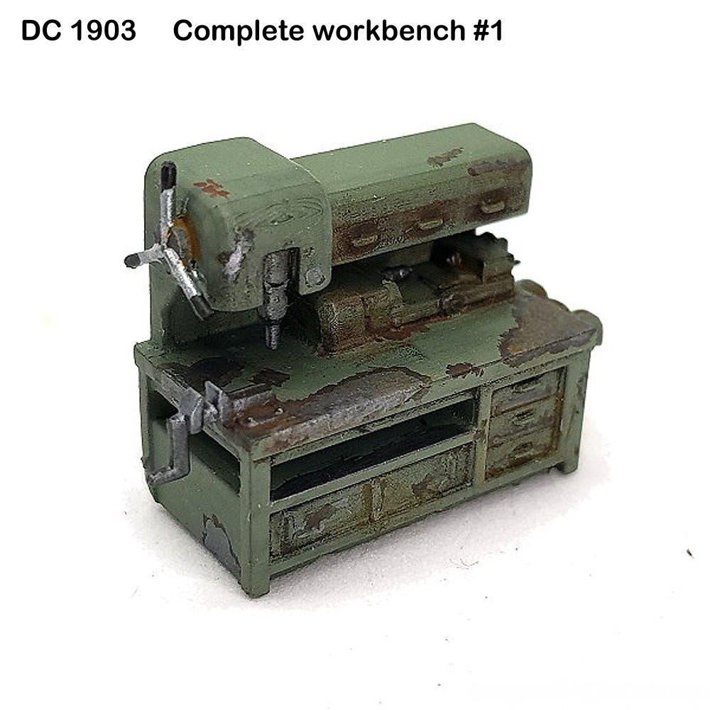 1/72 Workshop accessories from Drums and Crates