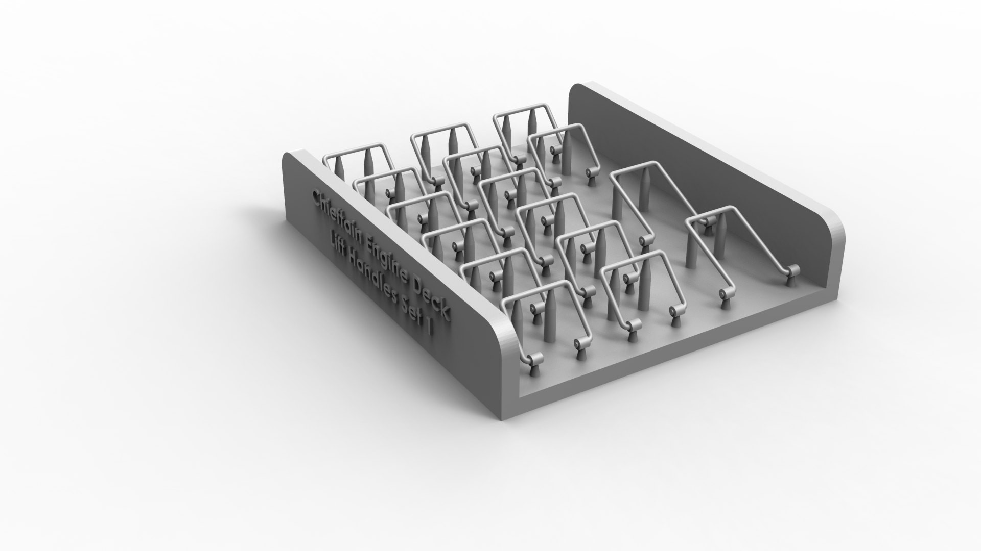 Elefant Chieftain Engine Deck Lift Handles