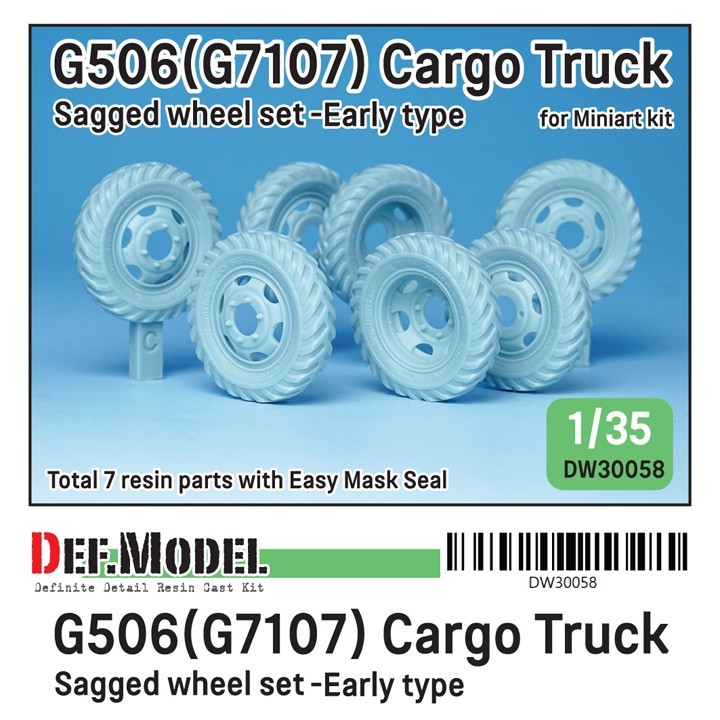 US G506(G7107) Cargo Truck Wheel Set - Early Type