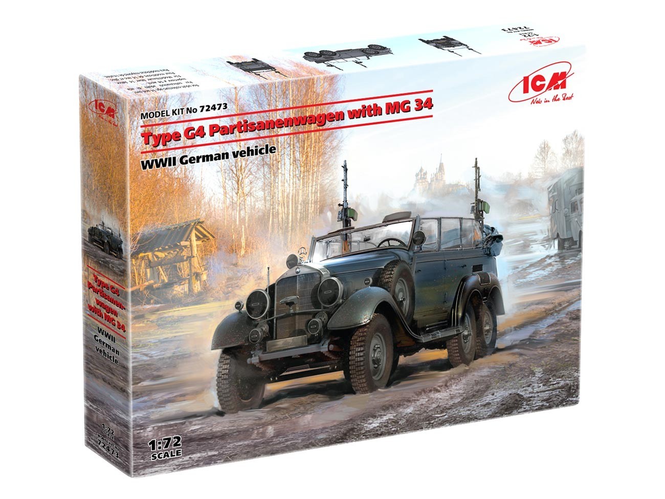 SOON ON SALE! Type G4 Partisanenwagen with MG 34