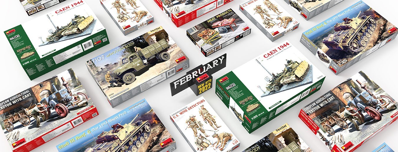 New #MiniArt Kits Available ✅ February 2022