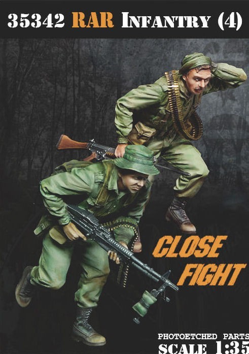RAR Infantry (4) & Rhodie FAL