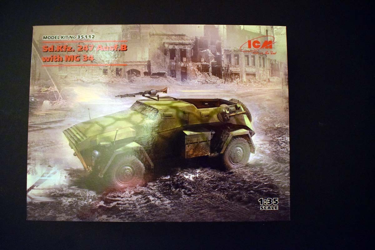 Sd.Kfz. 247 Ausf.B with MG 34