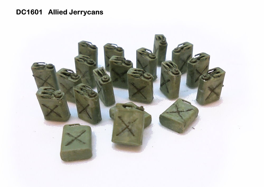 1/72 Sets of Oil Drums and Jerrycans