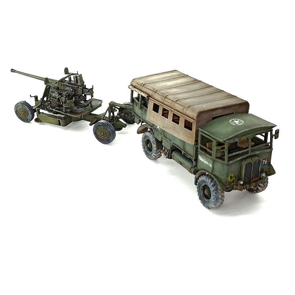 New set: 1/72 AEC Matador plus Bofors 40mm AA gun from Drums and Crates