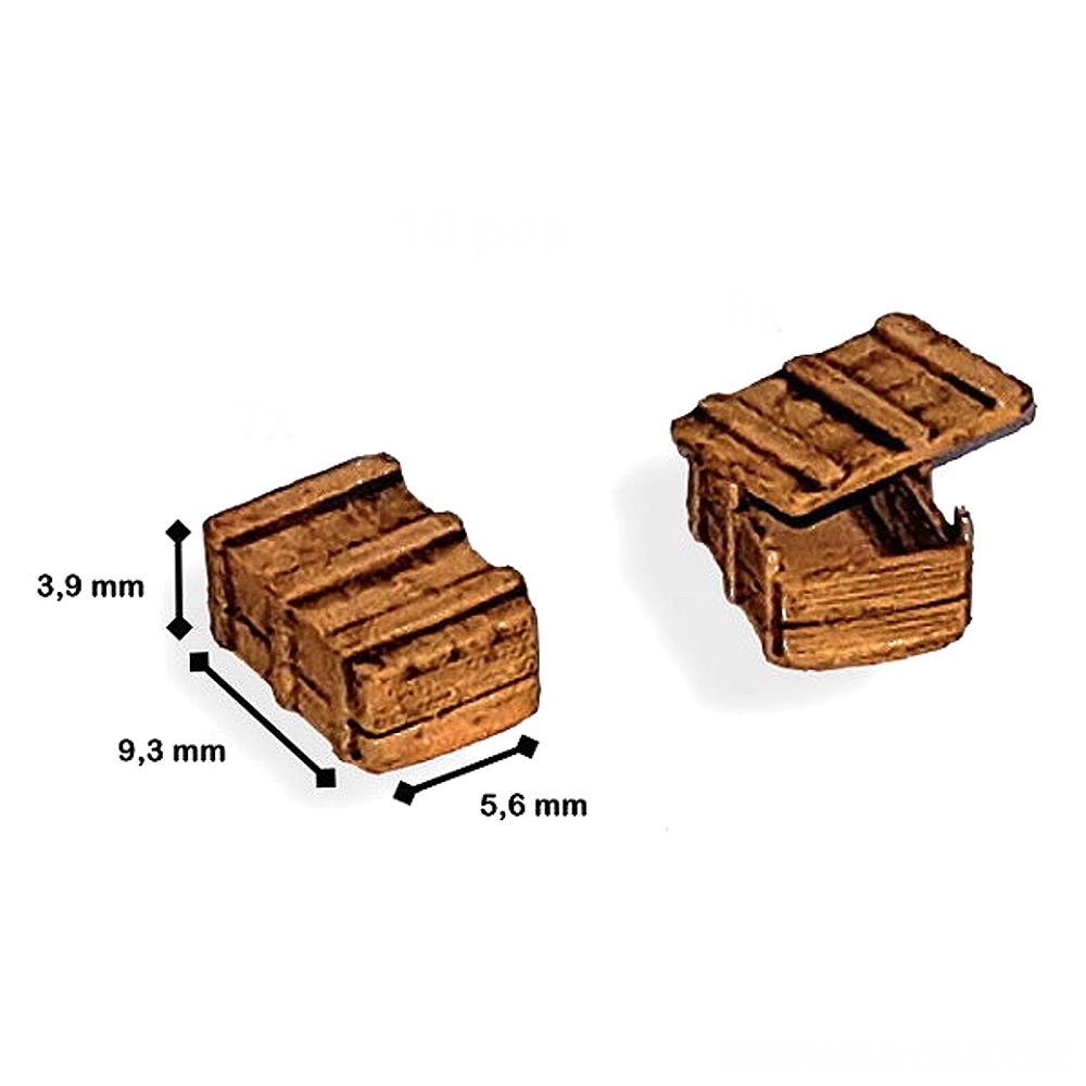 1/72 Assorted Ammo Boxes from Drums and Crates