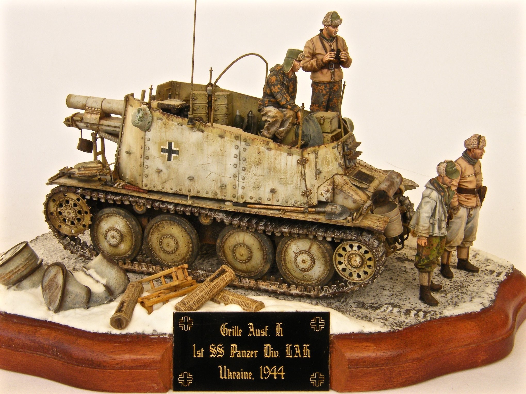 Grille Ausf. H 1st SS Panzer Div LAH Ukraine 1944 'inspirations' by Phil Hyslop