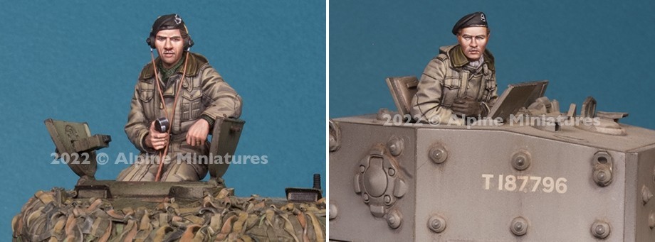 British Tank Commanders from Alpine