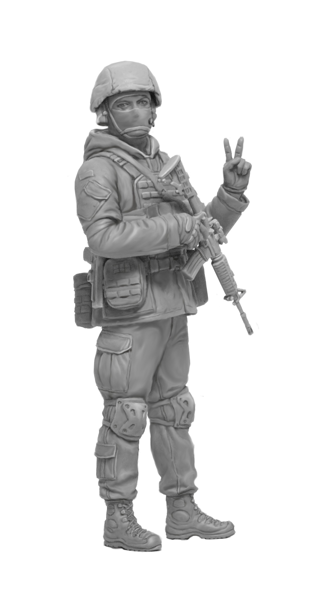 Ukrainian Soldier from MasterBox