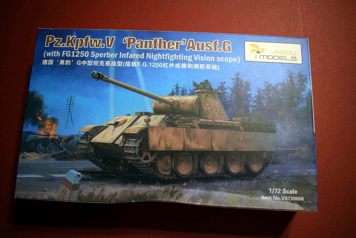 Panther Ausf G with Night Fighting Vision Scope