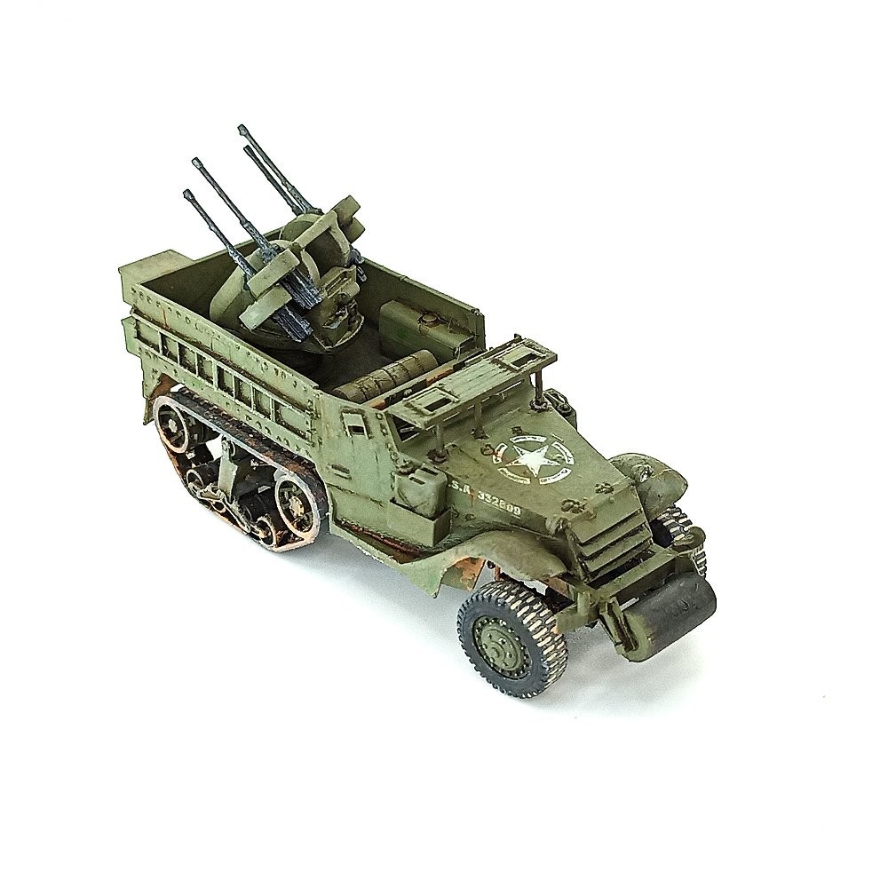 New kits from Drums and Crates: M16 AA and M3 GMC (T12) halftracks