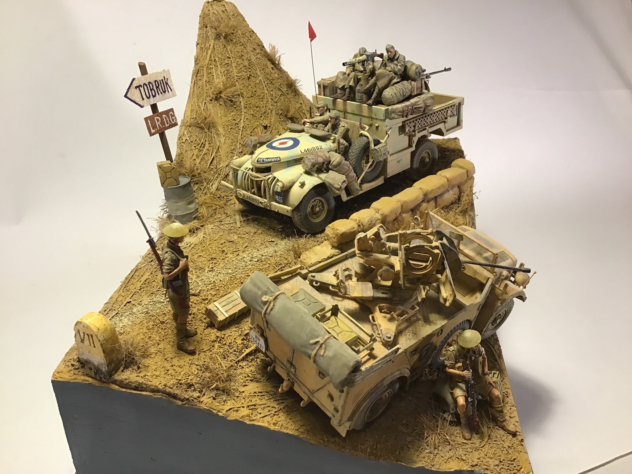 Its a long way to Tobruk The L.R.D.G. 'Inspirations' by Vasile Pascal