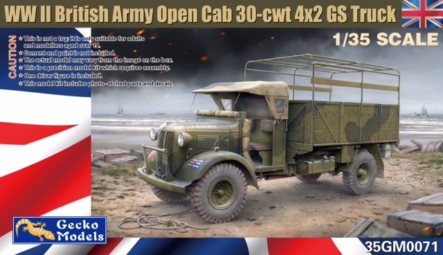 Gecko 30-cwt 4x2 GS Truck