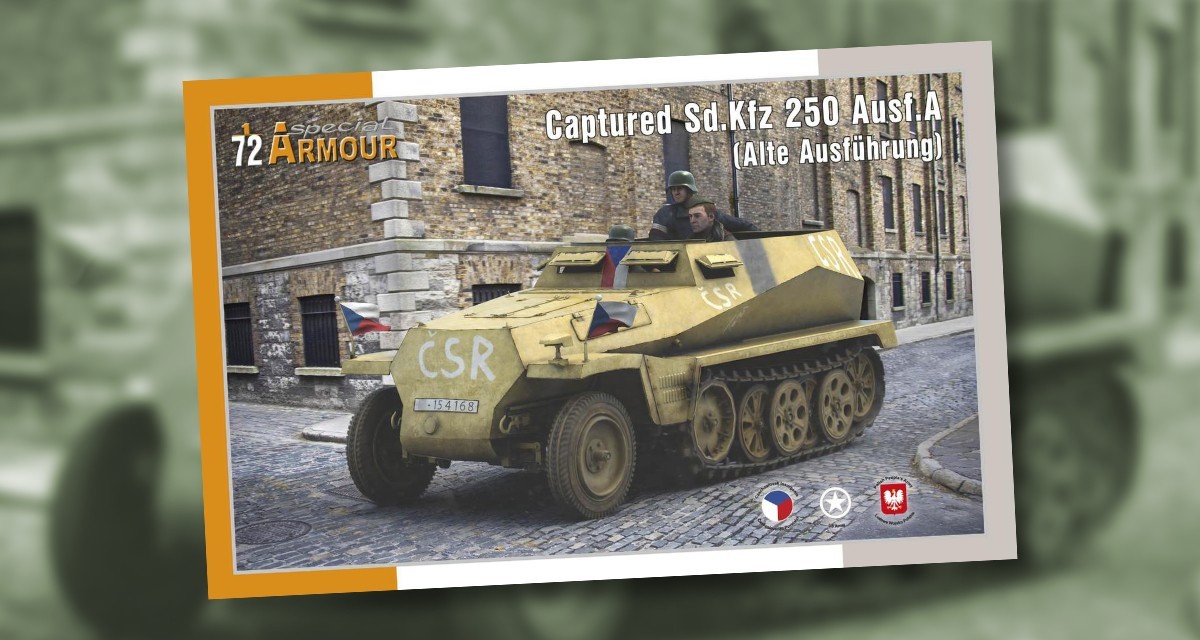 Captured Sd.Kfz 250 Ausf.A (Alte Ausführung)