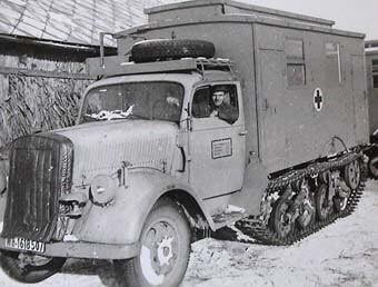 German Opel Blitz Ambulance (Part scratch built) 'Inspirations' by Wenjie Wang