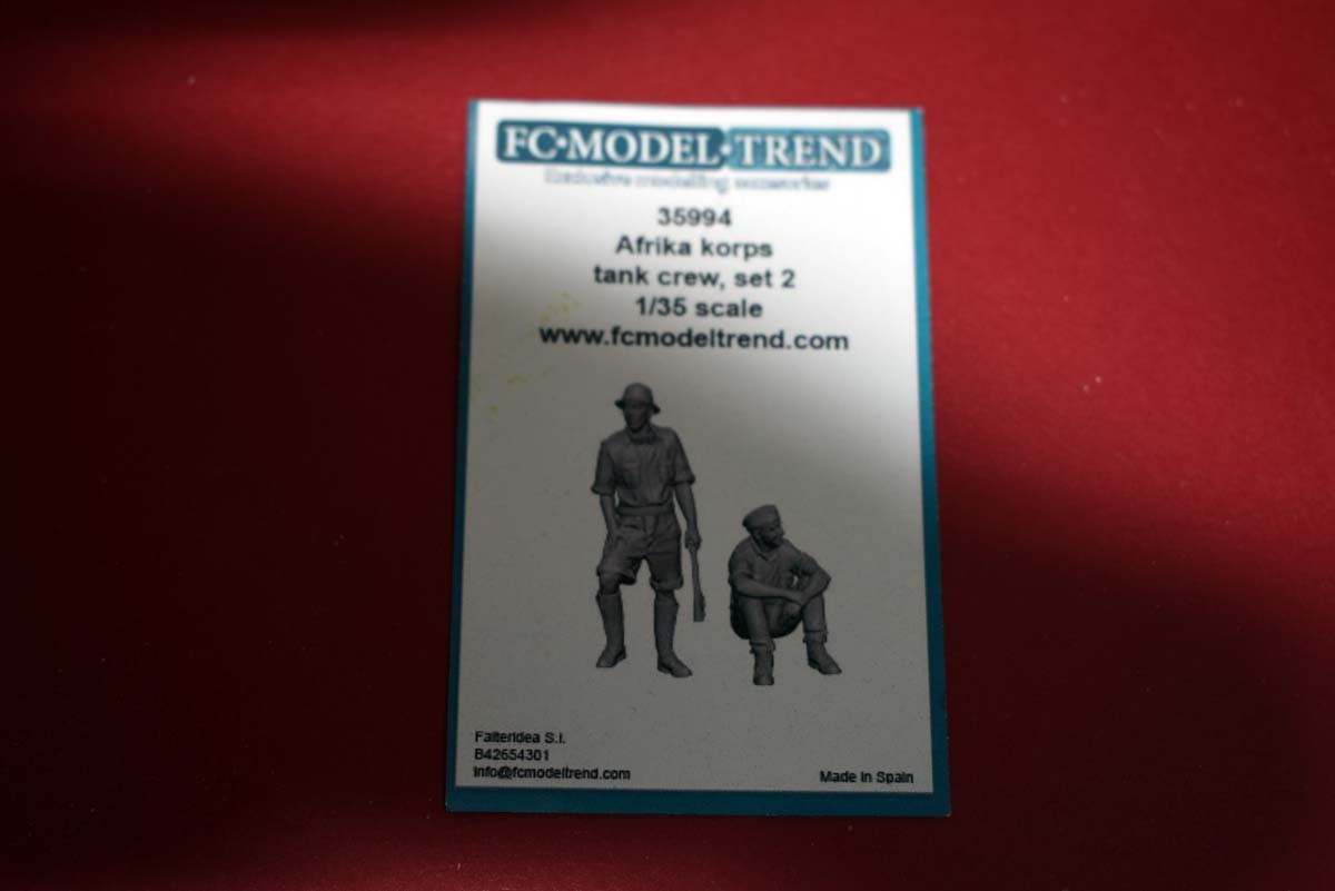Afrika Korps Tank Crew Set 2