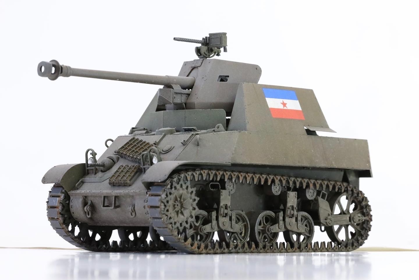 1/35 Yugoslav M3A3 w/ PaK40