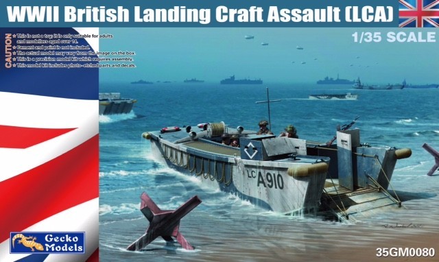 Gecko WWII British Landing Craft Assault (LCA)