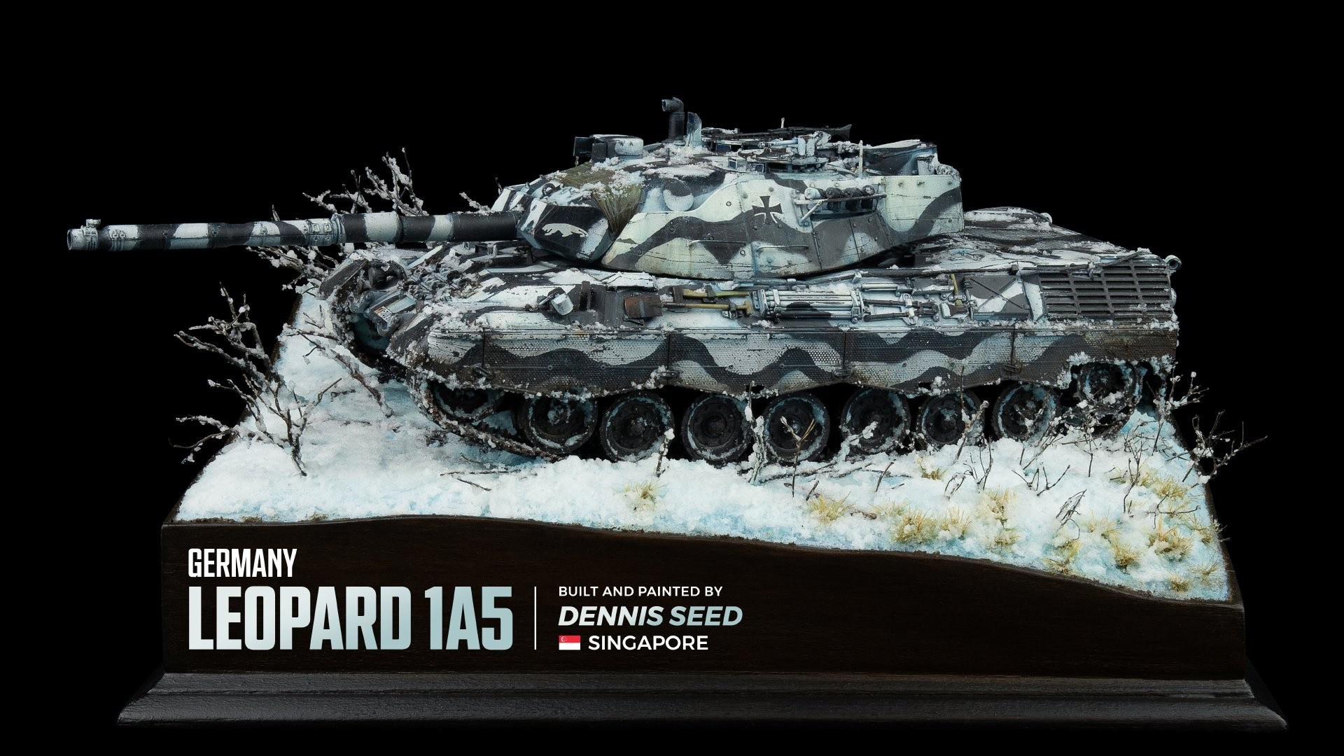 German Main Battle Tank Leopard 1A5 'Inspirations' by Dennis Seed