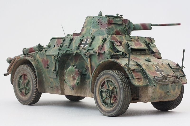 Autoblindo AB41 late version, German recce unit 'Inspirations' by Andrea Maselli
