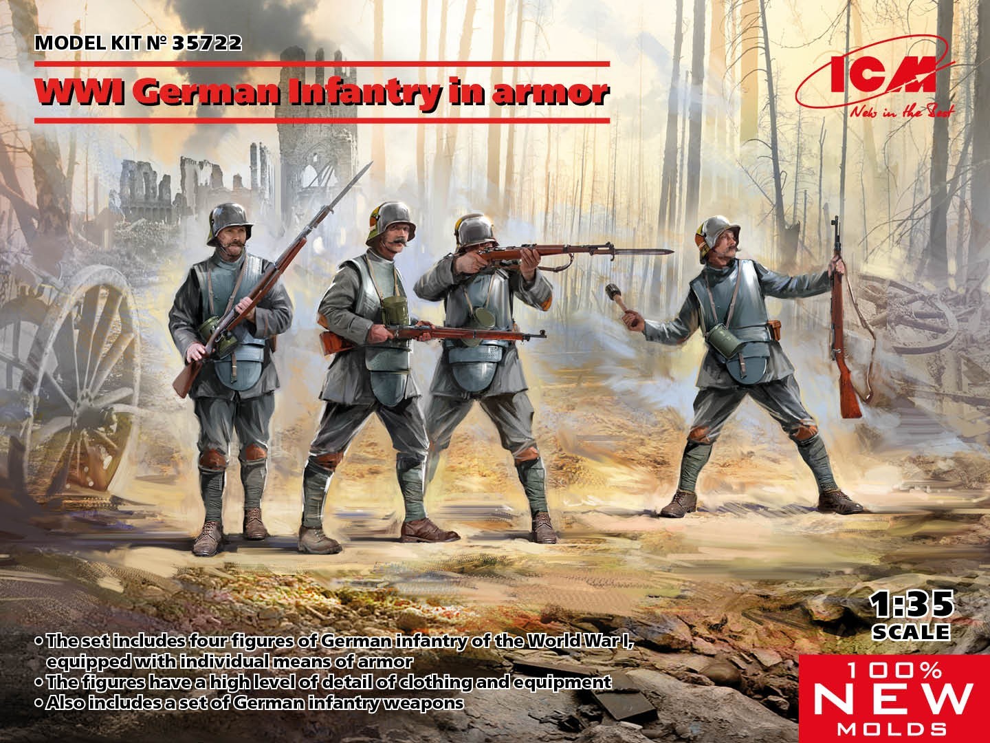 SOON ON SALE! WWI German Infantry in аrmor