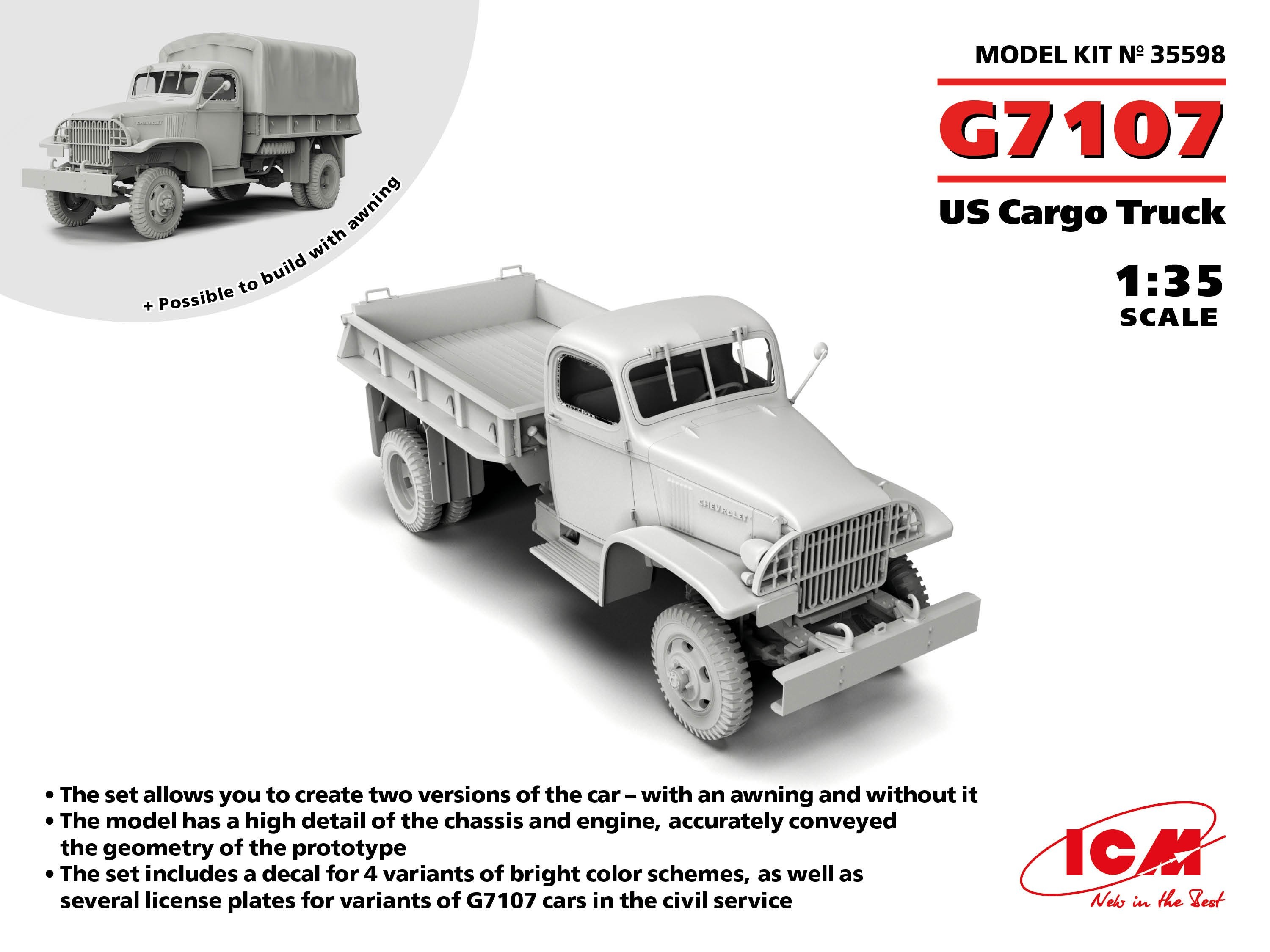ICM G7107 US Cargo Truck