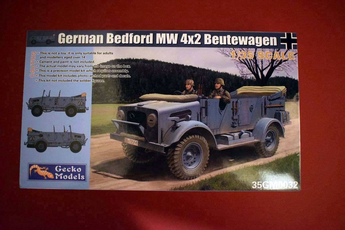 German Bedford MW 4by2 Beutewagen