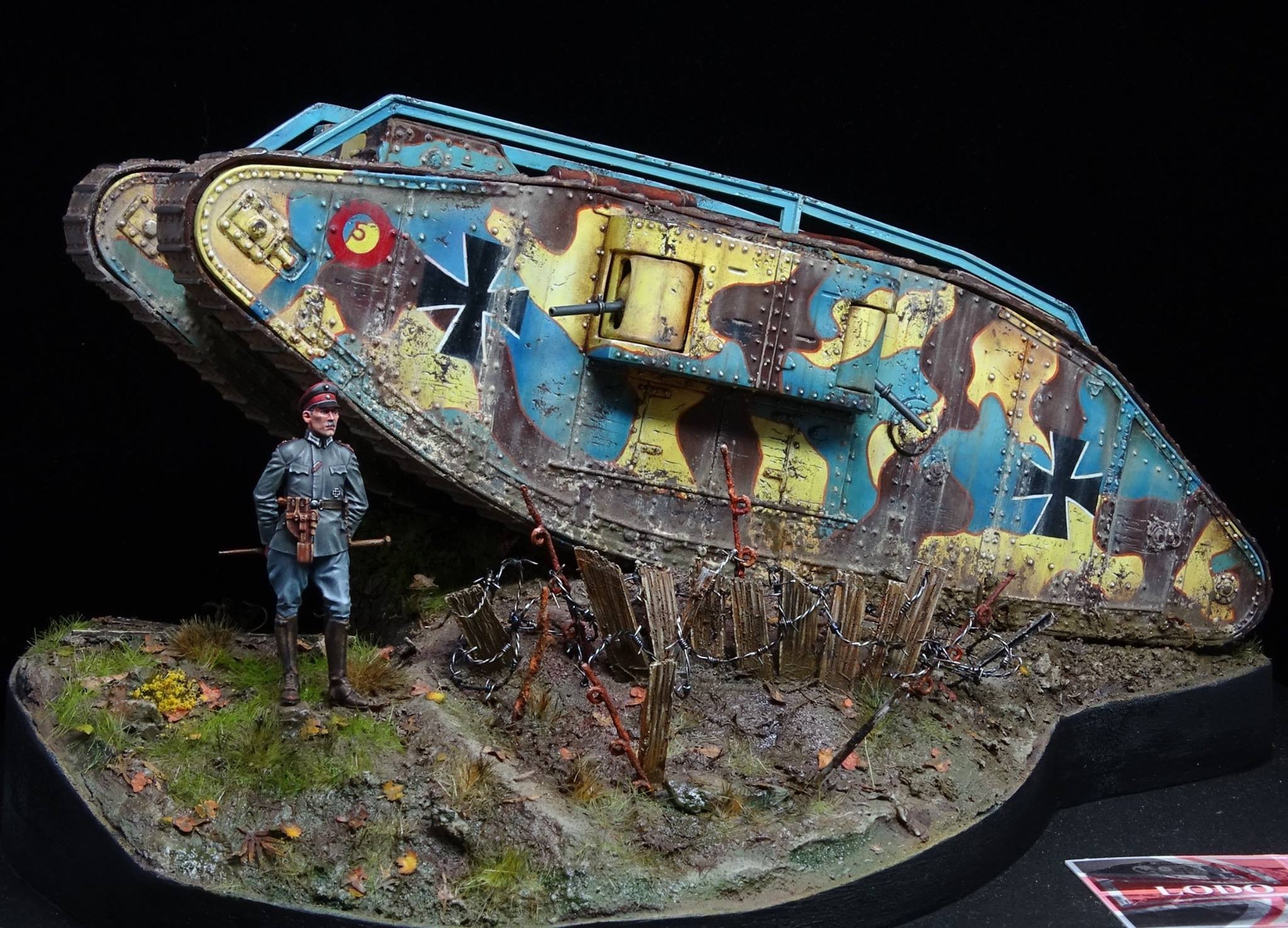 Mark IV. Female 'Mud and Steel' by