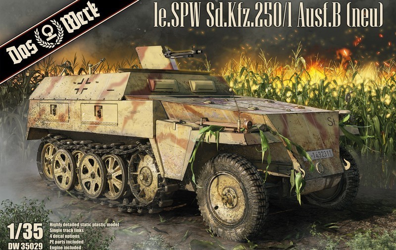 Das Werk Sd.Kfz.250/1 Ausf.B (neu)