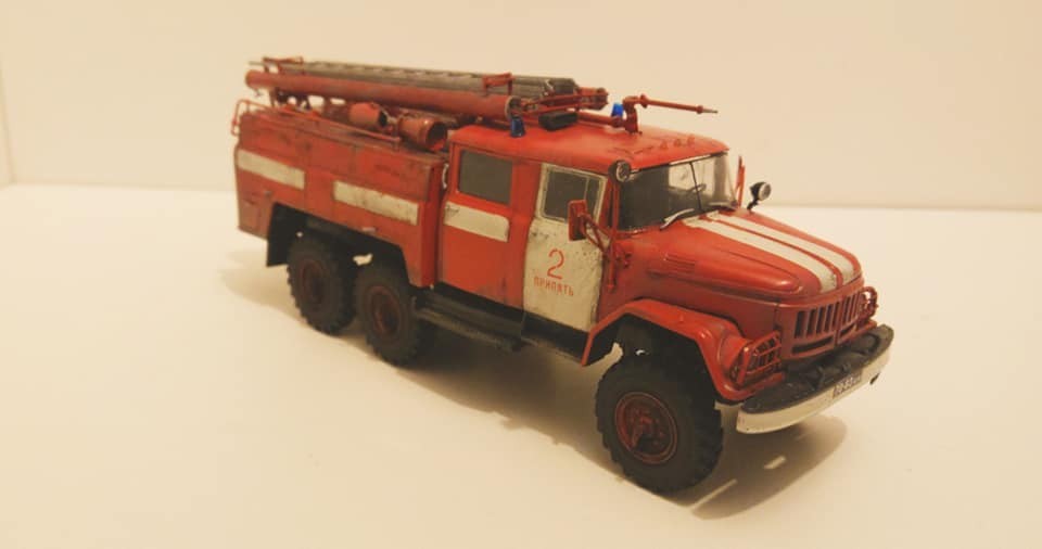 ZIL 131 AC40 137A Chernobyl Nuclear Power Station by Philippe Maquettes