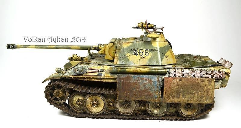 Panther Ausf G 456 by Volkan Ayhan