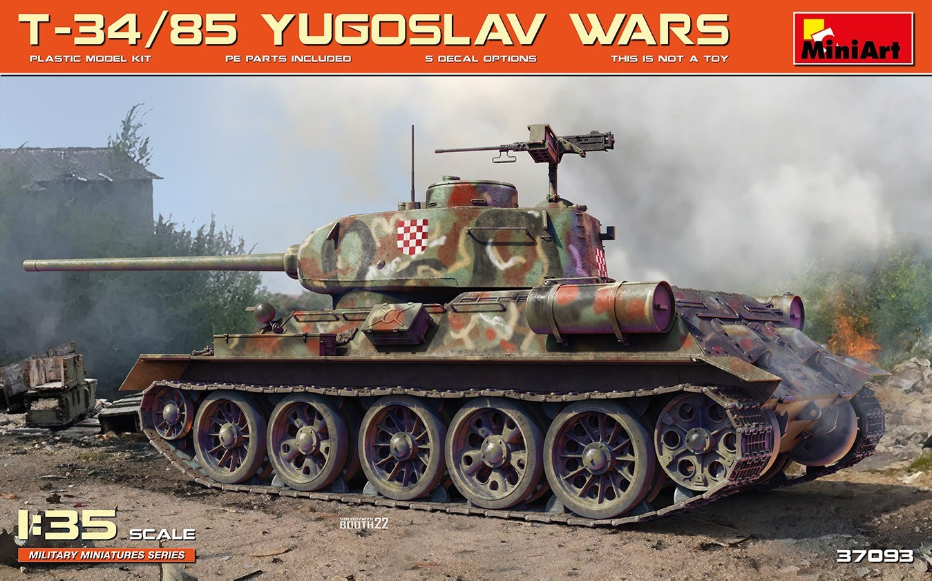 T-34/85 Yugoslav Wars