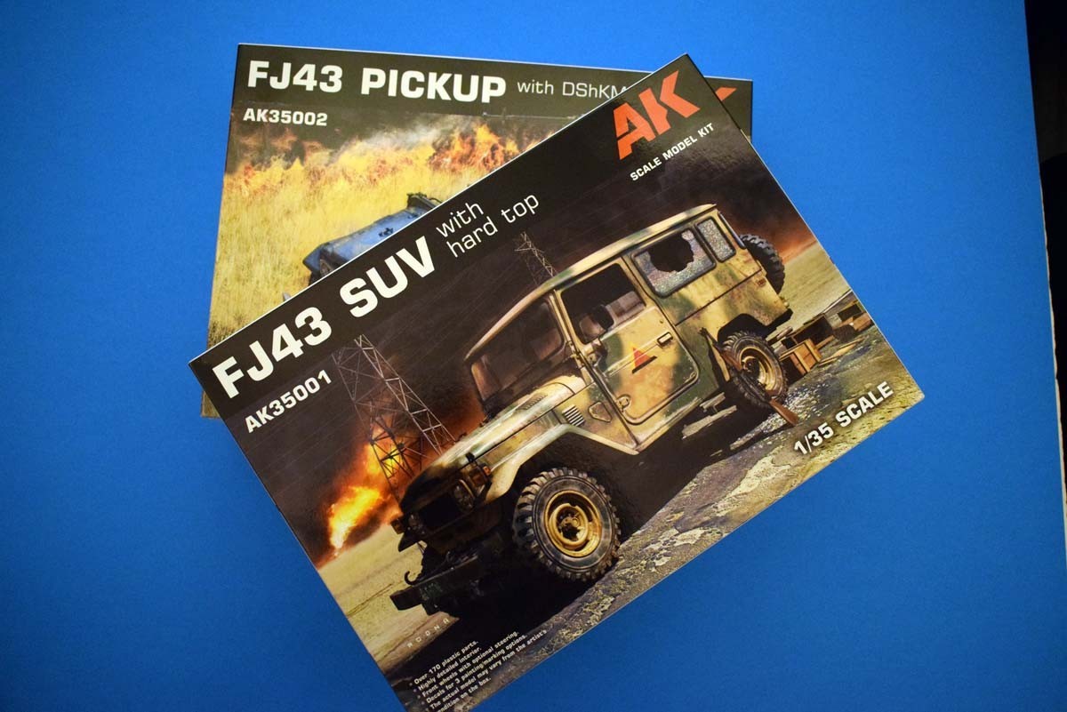 FJ43 SUV and Pickup with DShKM