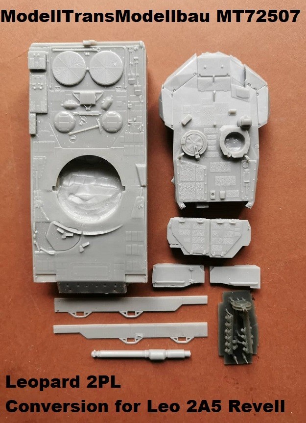 Modelltrans Modellbau: Leopard and Stuart Conversion Sets