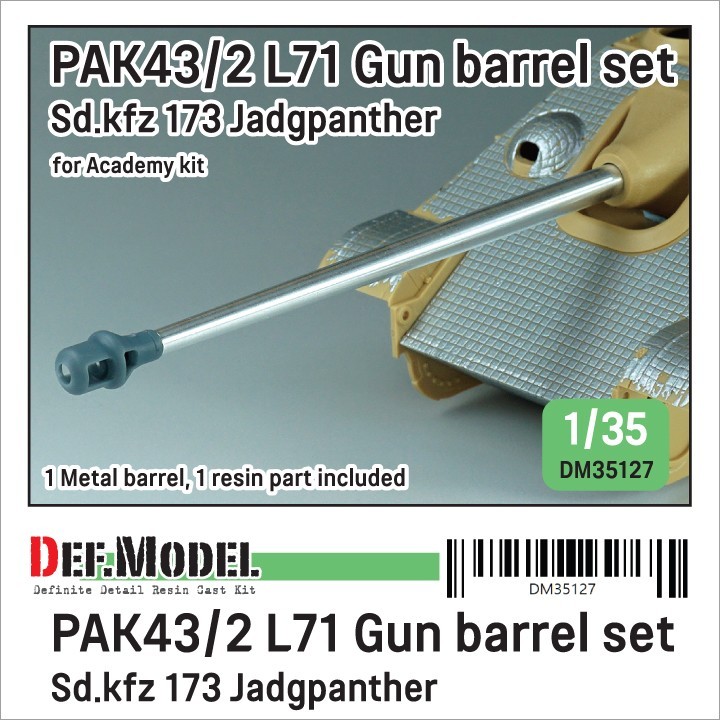 Jagdpanther Barrels & Zimmerit