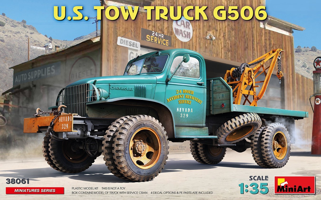 MiniArt U.S. Tow Truck G506